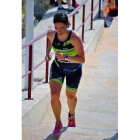La triatleta Aída Valiño, durante una prueba.-Foto: TWITTER