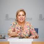 La vicepresidenta y portavoz de la Junta, Rosa Valdeón.-ICAL