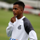 Rodrygo, en un entrenamiento-FERNANDO BIZERRA