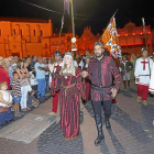 Medina del Campo se rinde al paso de los Reyes Católicos, en los días que la localidad regresa a su época más dorada.-J. M. LOSTAU