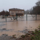 Melgar de Fernamental anegado por las lluvias.-SUBDELEGACIÓN DEL GOBIERNO EN BURGOS