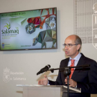 El presidente de la Diputación de Salamanca, Javier Iglesias, presenta la Feria del Sector Agropecuario y la Exposición Internacional de Ganado Puro englobadas en Salamaq 2015-ICAL