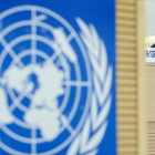 Bachelet durante el discurso que ha pronunciado en la sede de la ONU en Ginebra.-AP / MAGALI GIRARDIN KEYSTONE
