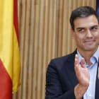 El secretario general del PSOE y candidato a las elecciones generales, Pedro Sánchez.-Foto:   EFE / JUAN CARLOS HIDALGO