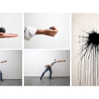 ‘Dibujos encapsulados’ forma parte de la exposición ‘Revuelta’ de Eugenio Ampudia en la galería Max Estrella.-ICAL