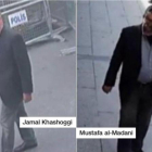Khashoggi, a la izquierda. Su doble, a la derecha.-CNN