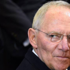 Wolfgang Schäuble, en la reunión del Eurogrupo del pasado día 20.-Foto:   AFP / EMMANUEL DUNAND