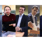 Los principales candidatos en estas elecciones generales.-EL PERIÓDICO