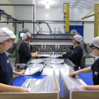 Trabajadoras en una fábrica.-EUROPA PRESS