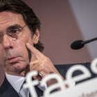 Aznar, en el foro FAES Valencia-MIGUEL LORENZO