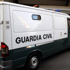 Entrada de los furgones con los detenidos en la Operación Púnica en la Audiencia Nacional-Ical