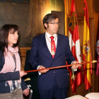 Emilio Orejas toma posesión de la Presidencia de la Diputación de León en sustitución de Marcos Martínez-Ical