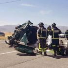 Accidente de tráfico en la N-110, a la altura de La Torre (Ávila) en el que un hombre ha fallecido y otro ha resultado herido.-112 CASTILLA Y LEÓN