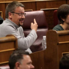 Xavier Domènech en el Congreso.-JOSE LUIS ROCA