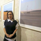 La artista vallisoletana Ruth Gómez, en las Cortes de Castilla y León, en una imagen del pasado diciembre.-ICAL