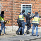 Imagen de la redada de la pasada semana.-J.M.LOSTAU