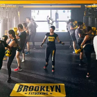 Entrenamiento de fitboxing. / EM