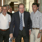 Herrera con Prieto y Hernández en una imagen de archivo.-Ical