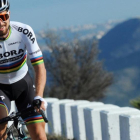 Peter Sagan, con el uniforme del conjunto alemán del Bora.-TWITTER / BORA