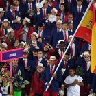 Rafa Nadal fue el abanderado español en los últimos Juegos Olímpicos celebrados en Río de Janeiro en 2016.-AFP / PEDRO UGARTE