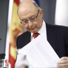 El Ministro de Hacienda, Cristóbal Montoro.-EUROPA PRESS