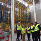 La ministra en funciones de Fomento, Ana Pastor, visita las instalaciones del Complejo Ferroviario de Valladolid, acompañada por el consejero de Fomento y Medio Ambiente, Juan Carlos Suárez-Quiñones, entre otras autoridades-ICAL