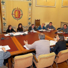 Reunión del primer consejo de administración de la nueva entidad pública del agua el pasado 14 de febrero.-E.M.