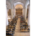 Reapertura de la iglesia de Berrueces tras la restauración del templo y del retablo, en una imagen de archivo.-ICAL