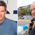 El periodista de Telecinco Nico Abad y el rey Juan Carlos.-Foto: AP / ÁNGEL MORENATTI