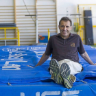 Isaac Viciosa posa sonriente en las instalaciones de Río Esgueva.-Pablo Requejo