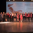 Organizadores, participantes y premiados en el IICertamen de Danza Contemporánea de La Cistérniga.-E. M.