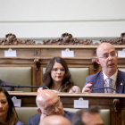 Intervención del portavoz del Grupo de Ciudadanos, Martín Fernández Antolín, en el Pleno de constitución del Ayuntamiento de Valladolid, imagen de archivo.-ICAL