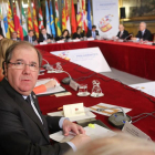 El presidente de la Junta de Castilla y León, Juan Vicente Herrera, participa en la VI Conferencia de Presidentes.-Juan Lázaro / ICAL