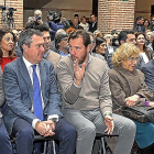 Juan Espadas, Óscar Puente y Manuela Carmena durante la reunión de alcaldes de la FEMP.-EL MUNDO