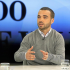 Pablo Yáñez en ‘La Quinta Esquina’, programa emitido ayer en La 8 Valladolid.-J. M. LOSTAU