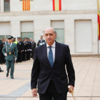 El ministro Jorge Fernandez Diaz preside los actos de celebracion de la festividad de la patrona de la Guardi Civil, la Virgen del Pilar-JORDI SOTERAS