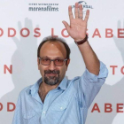 El cineasta iraní Asghar Farhadi, en Madrid, durante la presentación de Todos lo saben.-EMILIO NARANJO (EFE)
