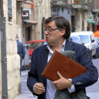 Rafael Delgado, en una imagen de archivo en su llegada al Juzgado para prestar de declaración.-ICAL