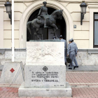 Alumnos en la Academia de Caballería de Valladolid-ICAL