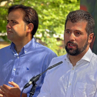 Tino Rodríguez y Luis Tudanca, en una imagen de archivo.-ICAL