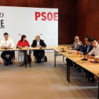 El secretario general del PSOE de Castilla y León, Luis Tudanca, asiste al Consejo Socialista de Política Federal que se celebra en Sevilla-ICAL