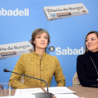 Diario de Burgos y Banco Sabadell organiza un desayuno informativo con la ministra de Agricultura, Alimentación y Medio Ambiente, Isabel García Tejerina, que presenta la consejera del ramo en la Comunidad, Milagros Marcos.-ICAL