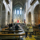 Interior de la Iglesia de San Pablo en la actualidad donde se celebraron las Cortes de 1518.-J.M. LOSTAU