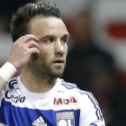 Mathieu Valbuena, durante el partido disputado en Niza con el Lyón el pasado fin de semana.-AP / LIONEL CIRONNEAU