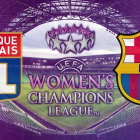 La final de la Champions femenina de este sábado anunciada en el estadio de Budapest.-GETTY