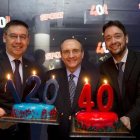 El diario SPORT celebra su 40 aniversario en el Museo del Barça.-