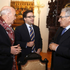 Félix Compadre, Pedro Puente y Manuel Ángel Fernández.-ICAL