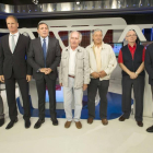 El consejero de Sanidad, Antonio María Sáez Aguado, y el director de Radio Televisión Castilla y León, Eduardo Álvarez, presentan una campaña promovida por el Instituto de Ciencias del Corazón para prevenir enfermedades raras-Ical