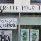 Pancartas en la Universidad de Toulouse.-/ AFP / PASCAL PAVANI