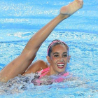 Ona Carbonell, durante un ejercicio.-EFE / TAMAS KOVACS